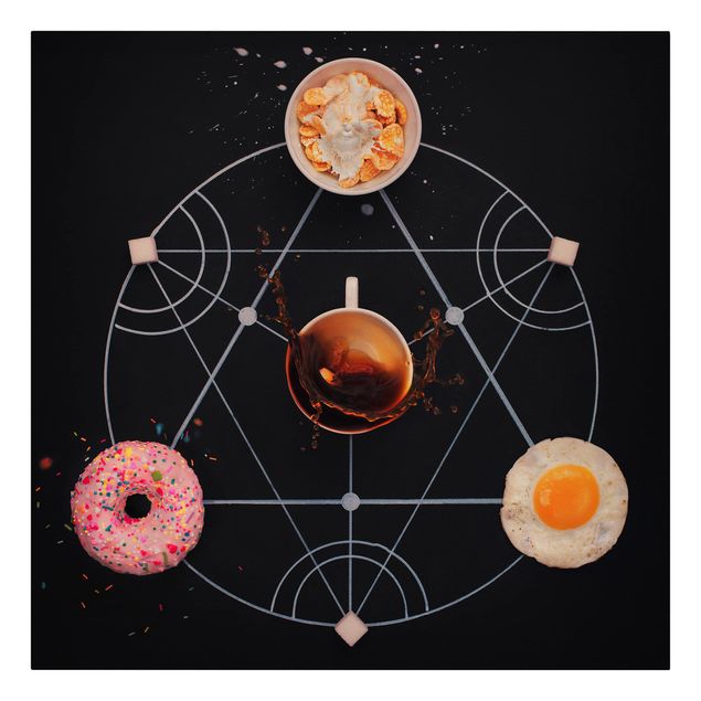 quadros em tela Alchemy Of Breakfast