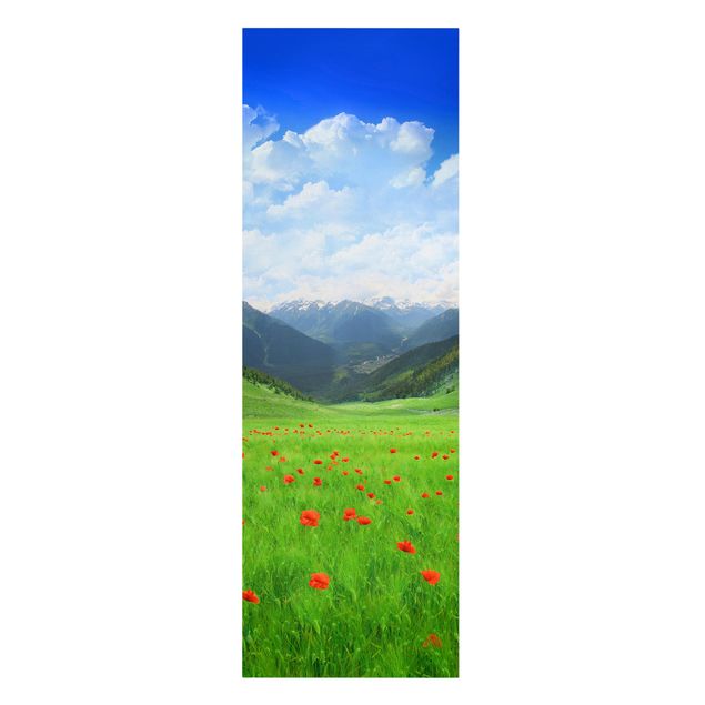 quadro com paisagens Alpine Meadow