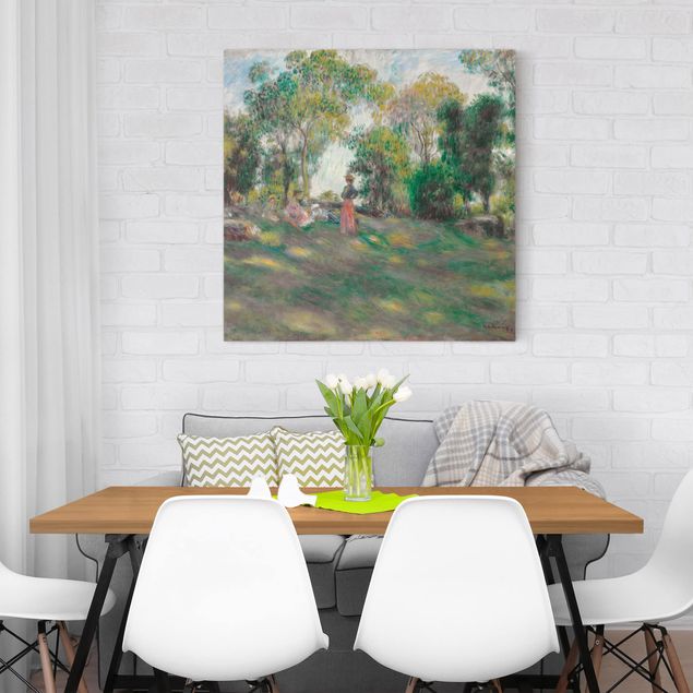 Quadros por movimento artístico Auguste Renoir - Landscape With Figures