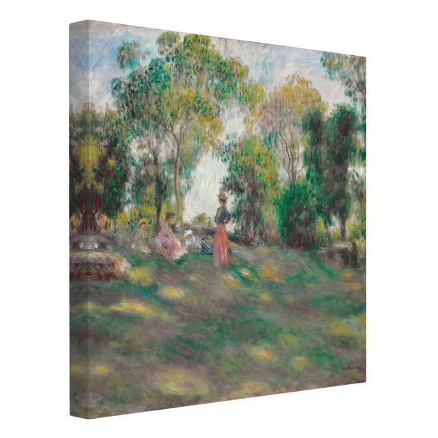 quadro com paisagens Auguste Renoir - Landscape With Figures