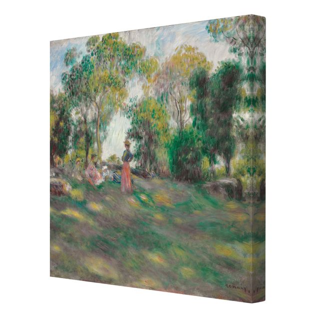Quadros cidades Auguste Renoir - Landscape With Figures