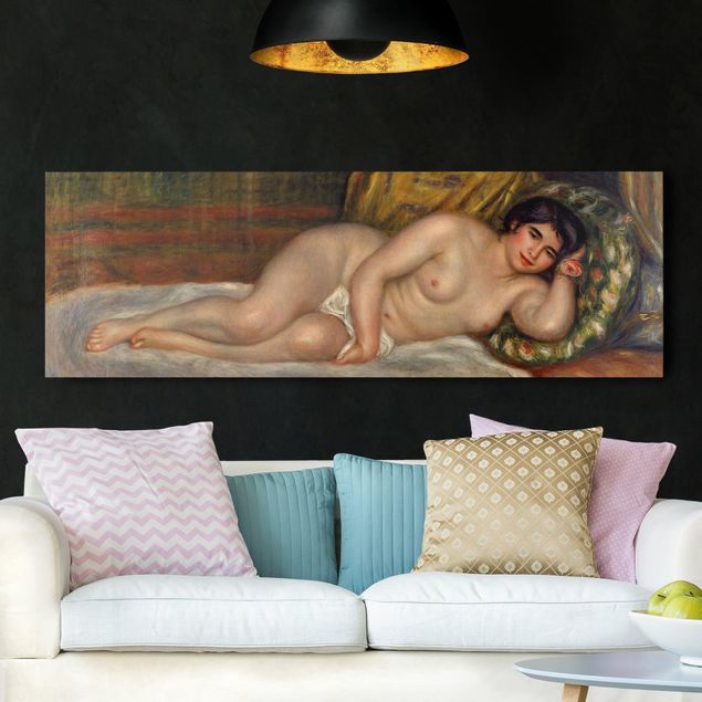 decoraçao para parede de cozinha Auguste Renoir - Lying female Nude (Gabrielle)