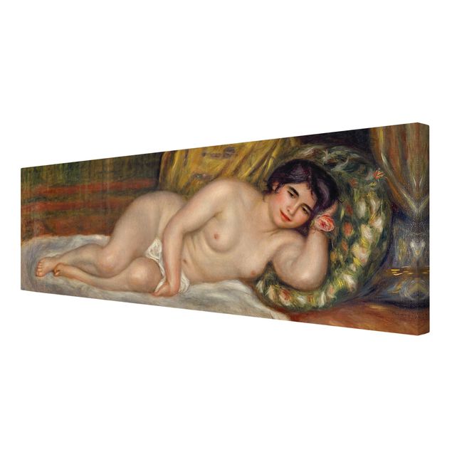 Quadros famosos Auguste Renoir - Lying female Nude (Gabrielle)