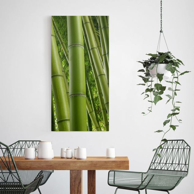 quadro com árvore Bamboo Trees