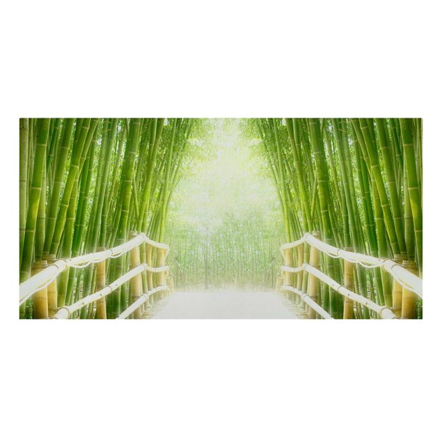 quadros de paisagens Bamboo Way