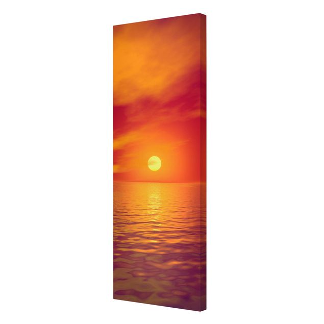 quadro decorativo mar Beautiful Sunset