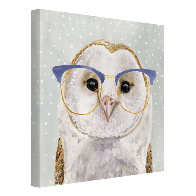 quadro animal Animals With Glasses - Owl