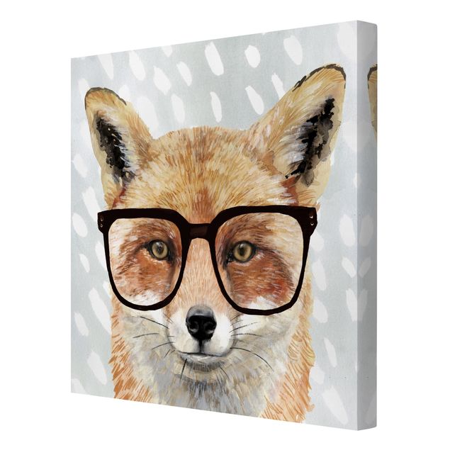 quadros em tela Animals With Glasses - Fox