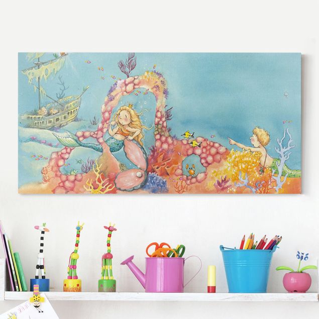 decoração quarto bebé Matilda The Little Mermaid - Bubble The Pirate