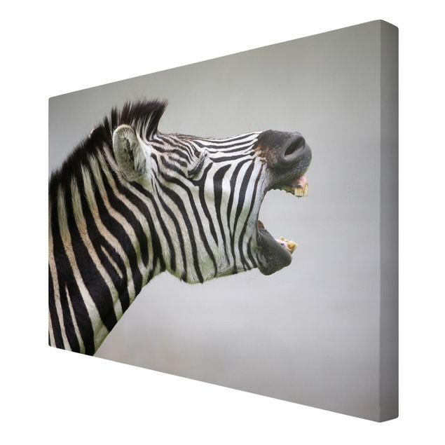 quadro animal Roaring Zebra
