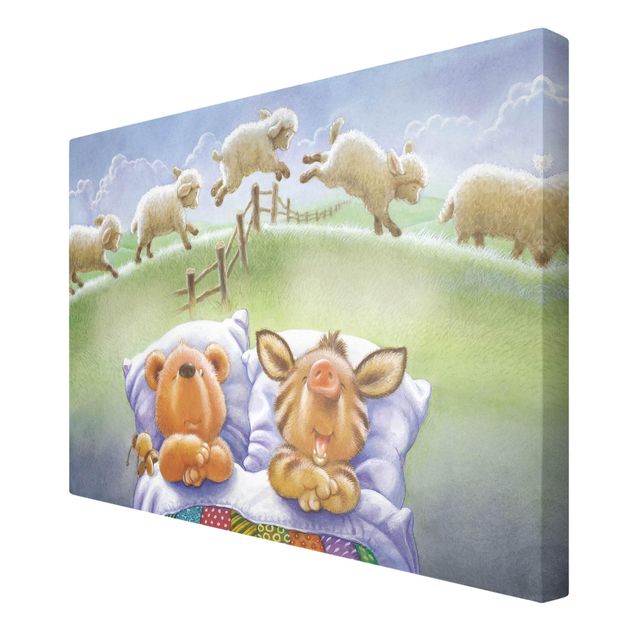 Decorações Arena Verlag Buddy Bear - Counting Sheep