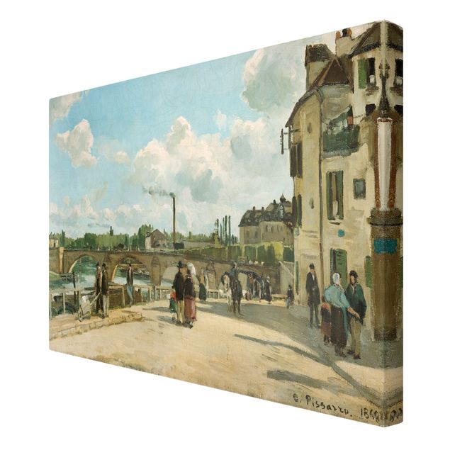 Quadros por movimento artístico Camille Pissarro - View Of Pontoise