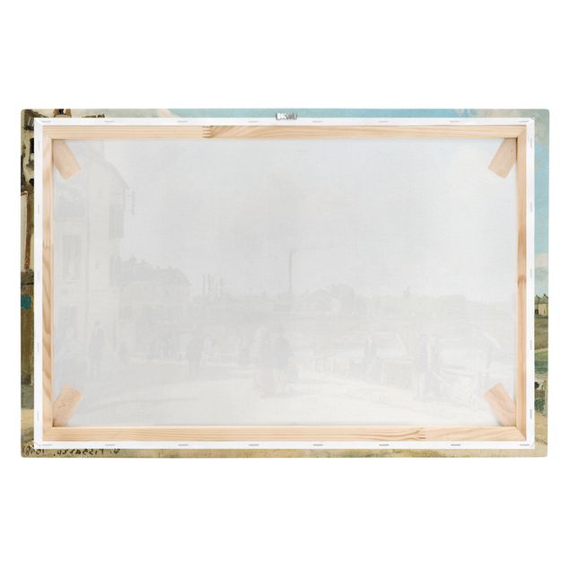 Telas decorativas cidades e paisagens urbanas Camille Pissarro - View Of Pontoise