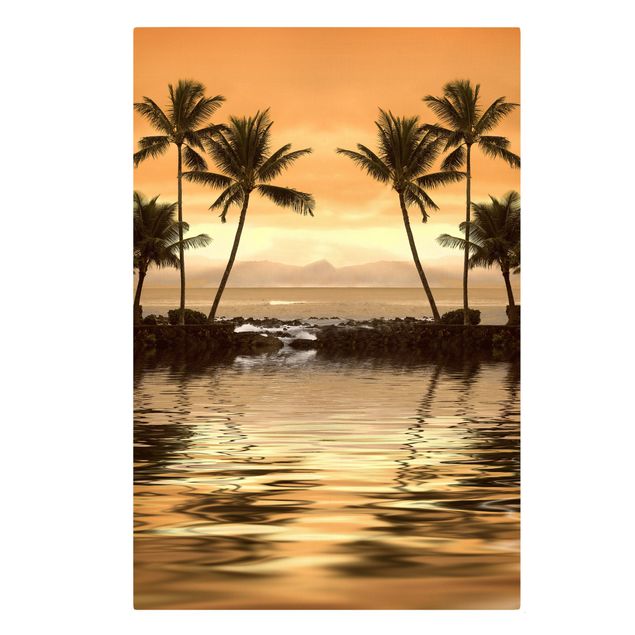 quadro decorativo mar Caribbean Sunset I