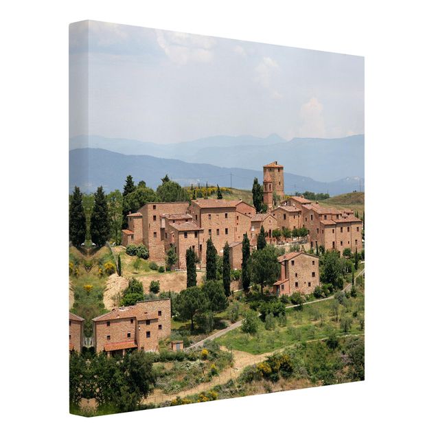Telas decorativas montanhas Charming Tuscany