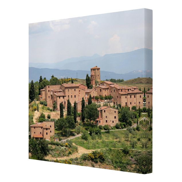 Telas decorativas cidades e paisagens urbanas Charming Tuscany