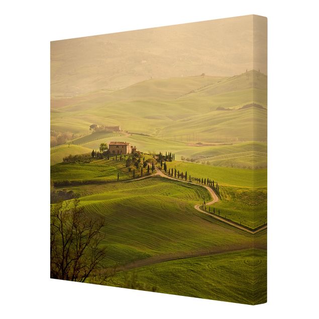 quadro decorativo verde Chianti Tuscany