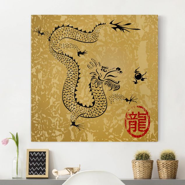 decoraçoes cozinha Chinese Dragon