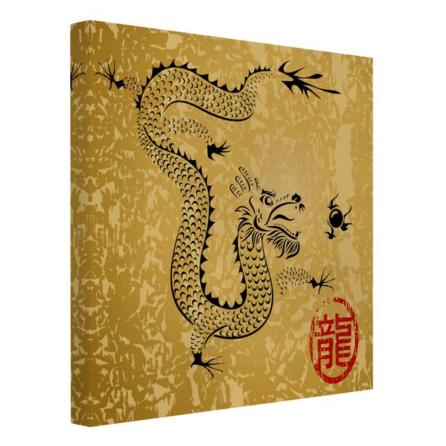 Quadros zen Chinese Dragon