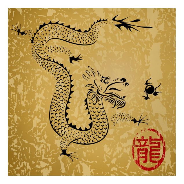 Quadros decorativos Chinese Dragon