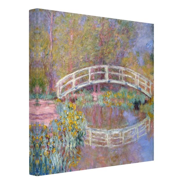 quadros de paisagens Claude Monet - Bridge Monet's Garden