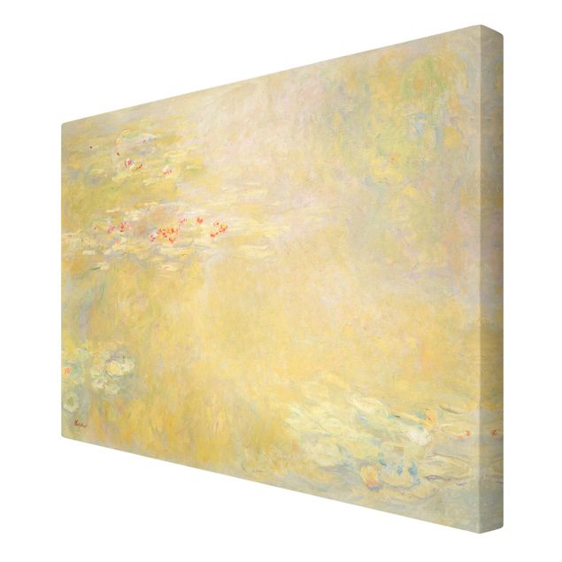 Telas decorativas réplicas de quadros famosos Claude Monet - The Water Lily Pond