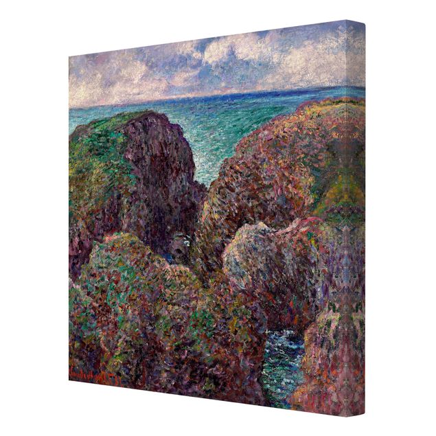 quadros de paisagens Claude Monet - Group of Rocks at Port-Goulphar