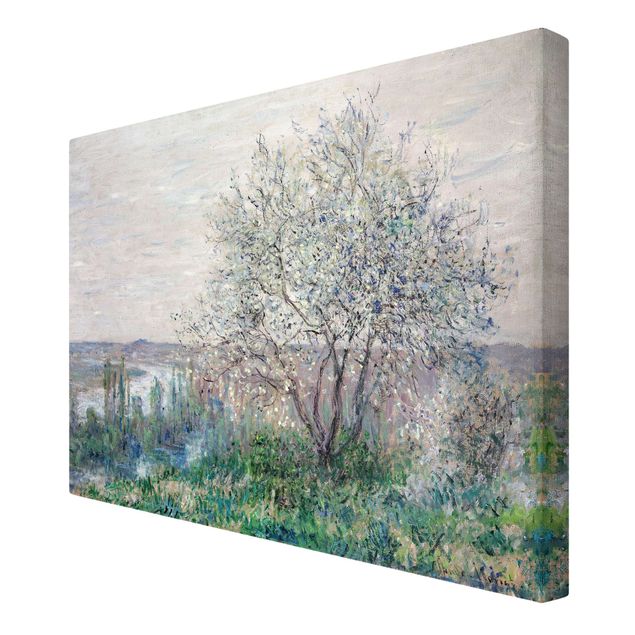 Telas decorativas réplicas de quadros famosos Claude Monet - Spring in Vétheuil