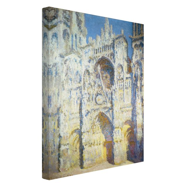 Quadros por movimento artístico Claude Monet - Portal of the Cathedral of Rouen