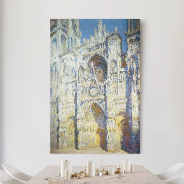 decoraçao cozinha Claude Monet - Portal of the Cathedral of Rouen