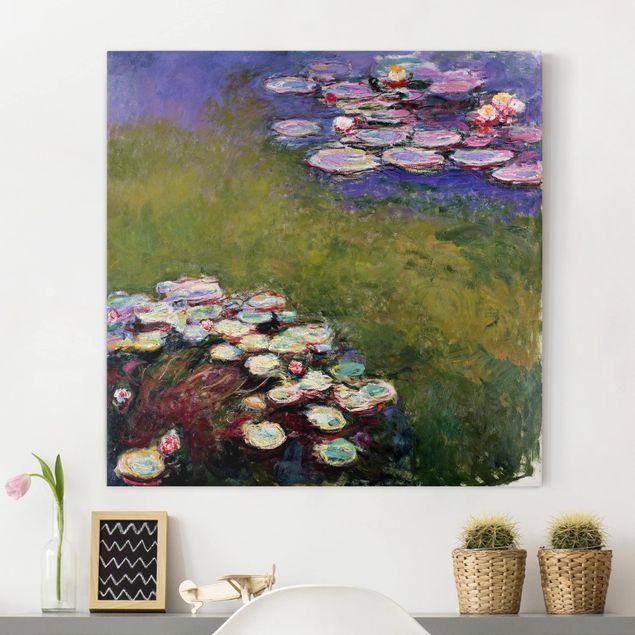 decoraçao cozinha Claude Monet - Water Lilies