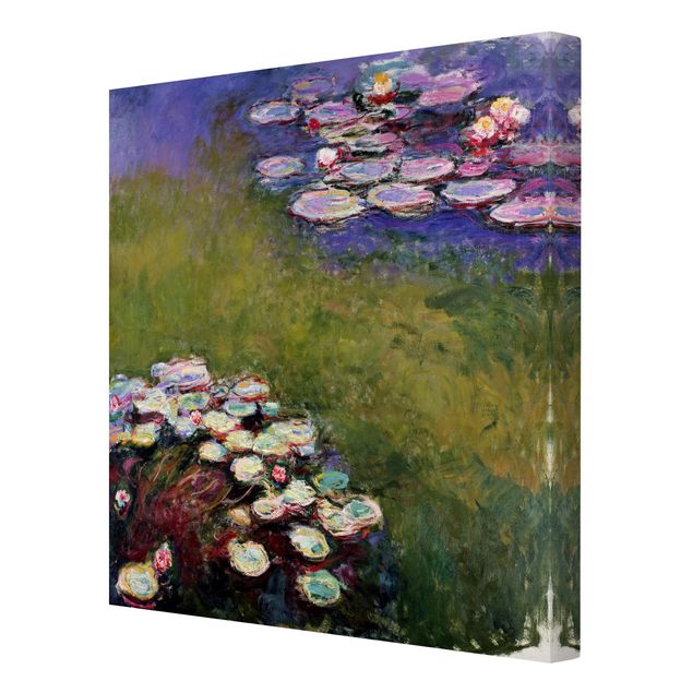 Telas decorativas flores Claude Monet - Water Lilies