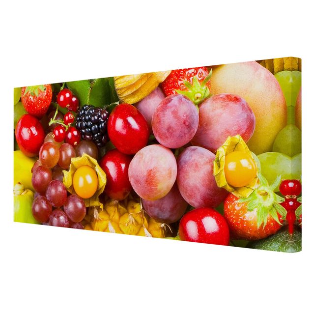decoração quadros Colourful Exotic Fruits