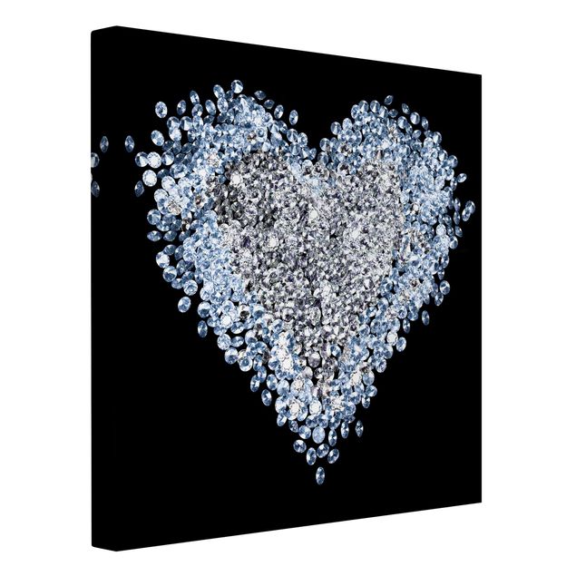 decoração quadros Diamond Heart