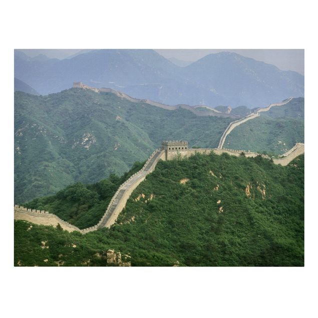 Telas decorativas paisagens The Great Wall Of China In The Open