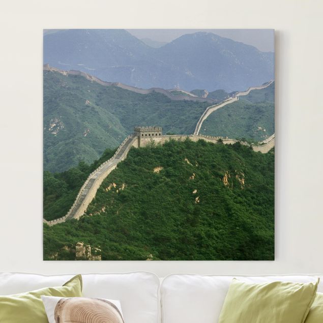 decoraçao para parede de cozinha The Great Wall Of China In The Open