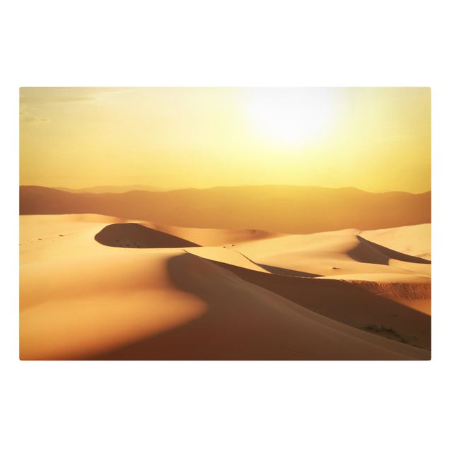 Telas decorativas paisagens The Saudi Arabian Desert