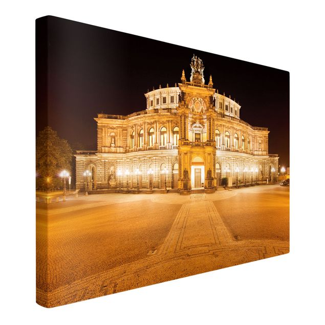 Quadros cidades Dresden Opera House