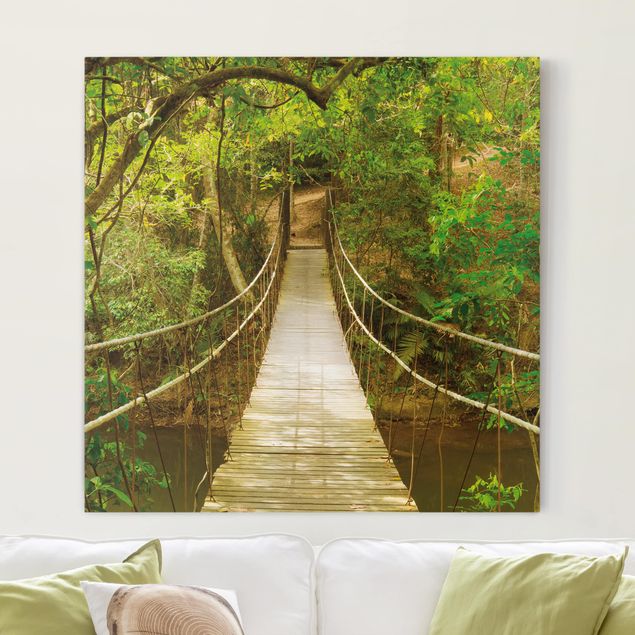 quadro de árvore Jungle Bridge