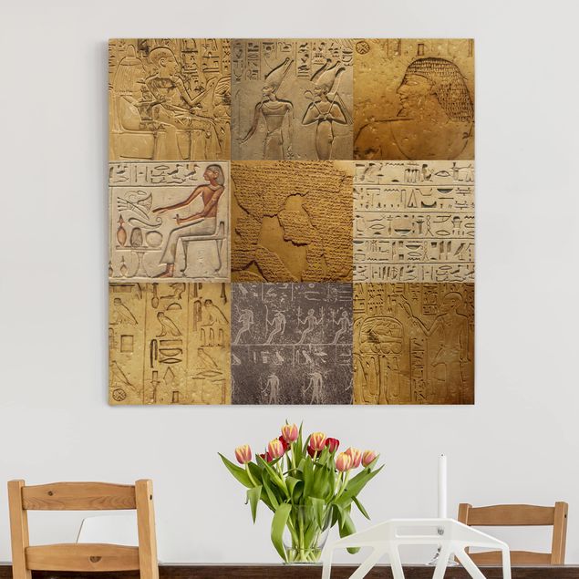 decoraçao para parede de cozinha Egyptian Mosaic