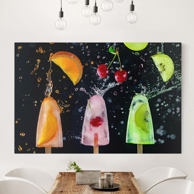 decoraçao para parede de cozinha Popsicle