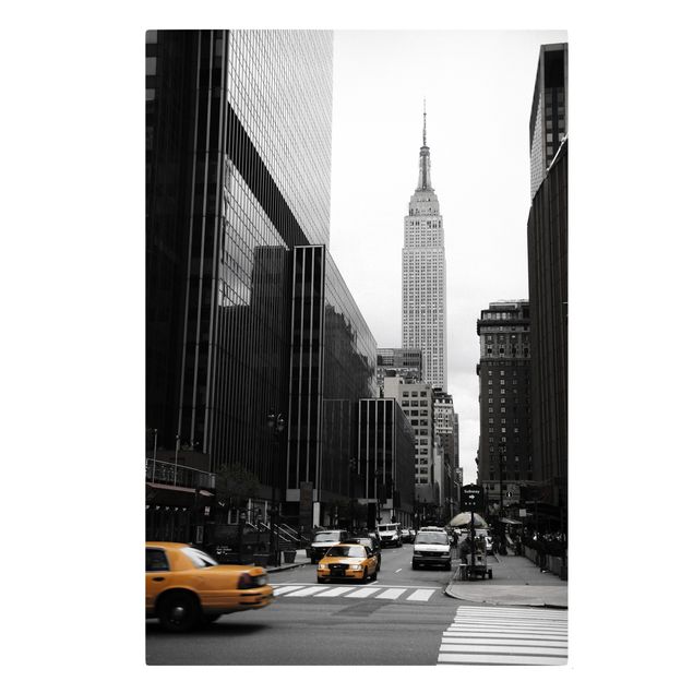 Telas decorativas cidades e paisagens urbanas Empire State Building