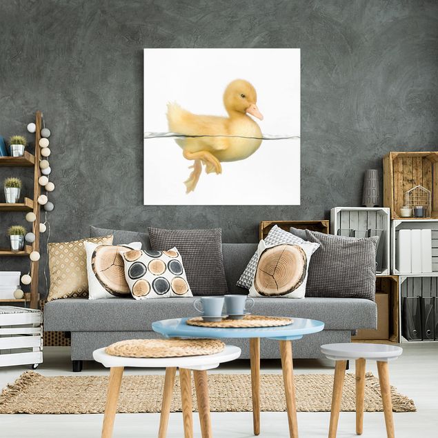 quadros modernos para quarto de casal Duckling III