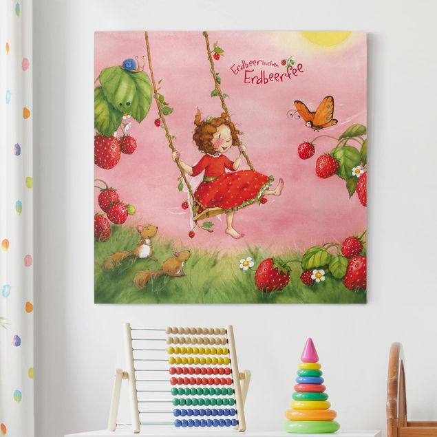 decoração quarto bebé Little Strawberry Strawberry Fairy - Tree Swing