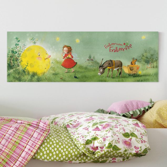 decoração para quartos infantis Little Strawberry Strawberry Fairy- Moon Landing