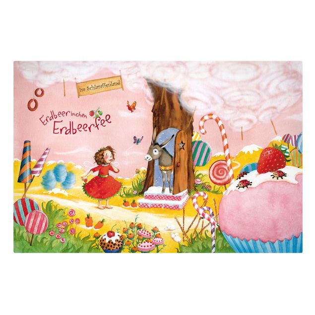 Quadros decorativos Little Strawberry Strawberry Fairy - Cockaigne