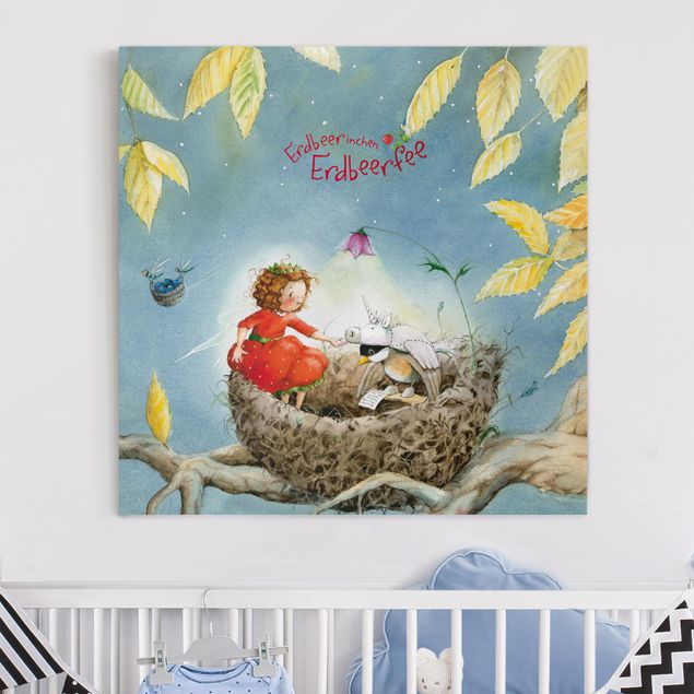 decoração quarto bebé Little Strawberry Strawberry Fairy - Sparrow
