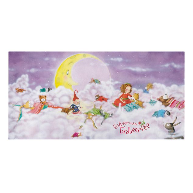 decoração quadros Little Strawberry Strawberry Fairy - Above The Clouds