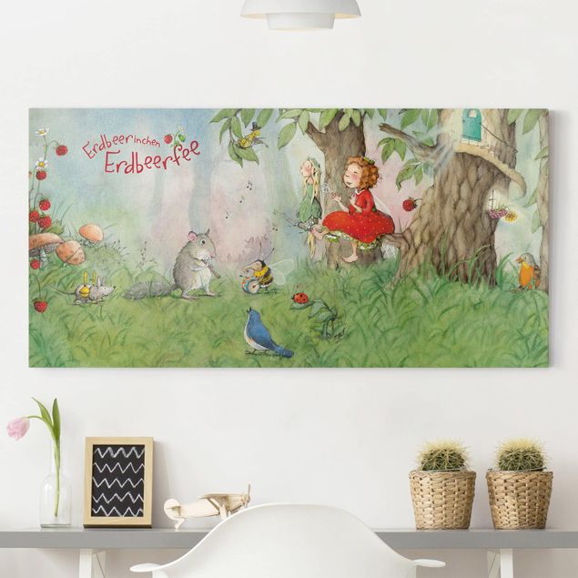 decoração para quartos infantis Little Strawberry Strawberry Fairy - Making Music Together
