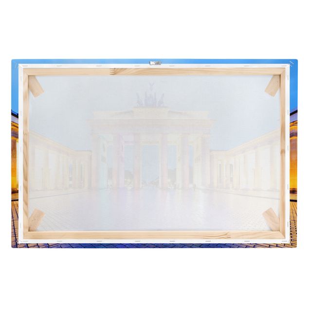Quadros decorativos Illuminated Brandenburg Gate